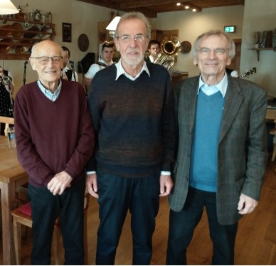 Herbert Zeilinger sen., Egon Barlag, Dr. Bernhard Grabmeyer